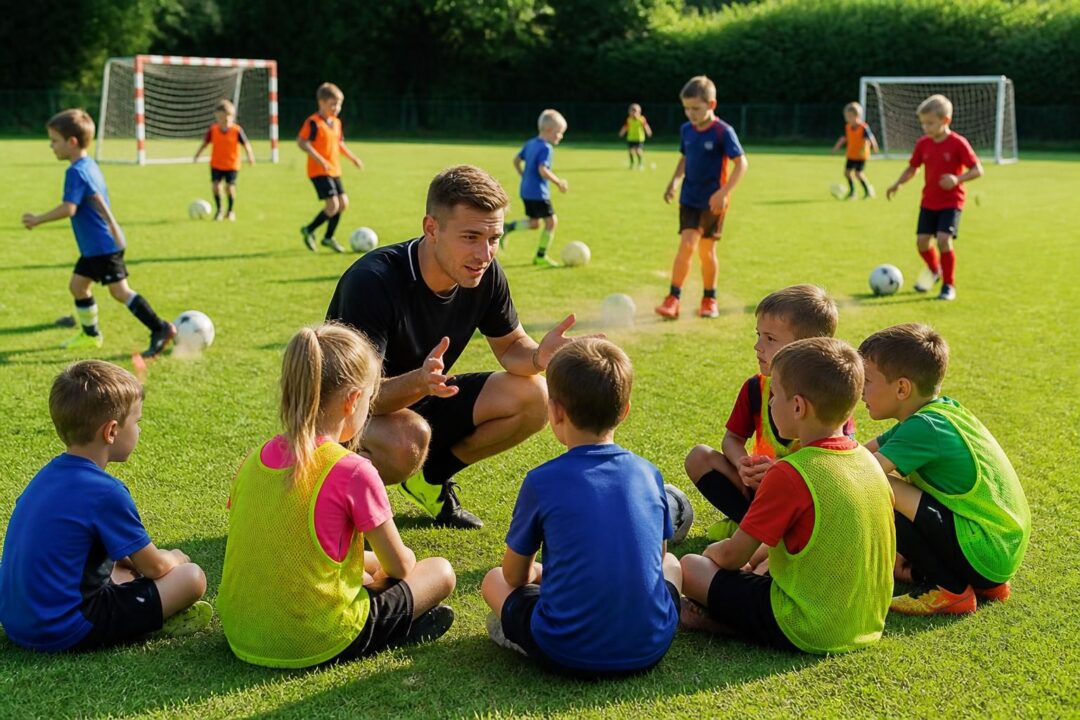 entdecken sie effektive fußballtrainingsübungen für kinder der bambini- und f-jugend-altersgruppen, um spielerisch fähigkeiten und spaß am fußball zu fördern.